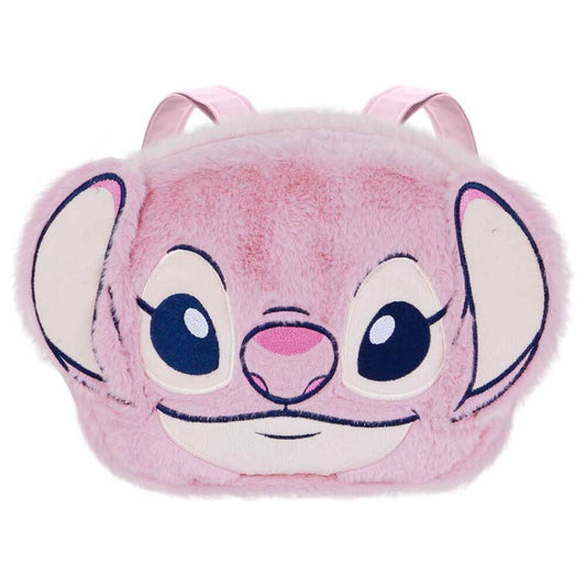 Bolso mochila peluche Corazon Angel Stitch Disney - imagen 2