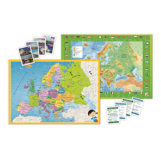 Juego puzzle Mapa Geo descubre Europa - imagen 2