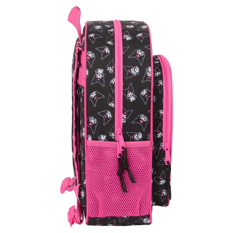 Mochila Kuromi Hello Kitty adaptable 38cm - imagen 3