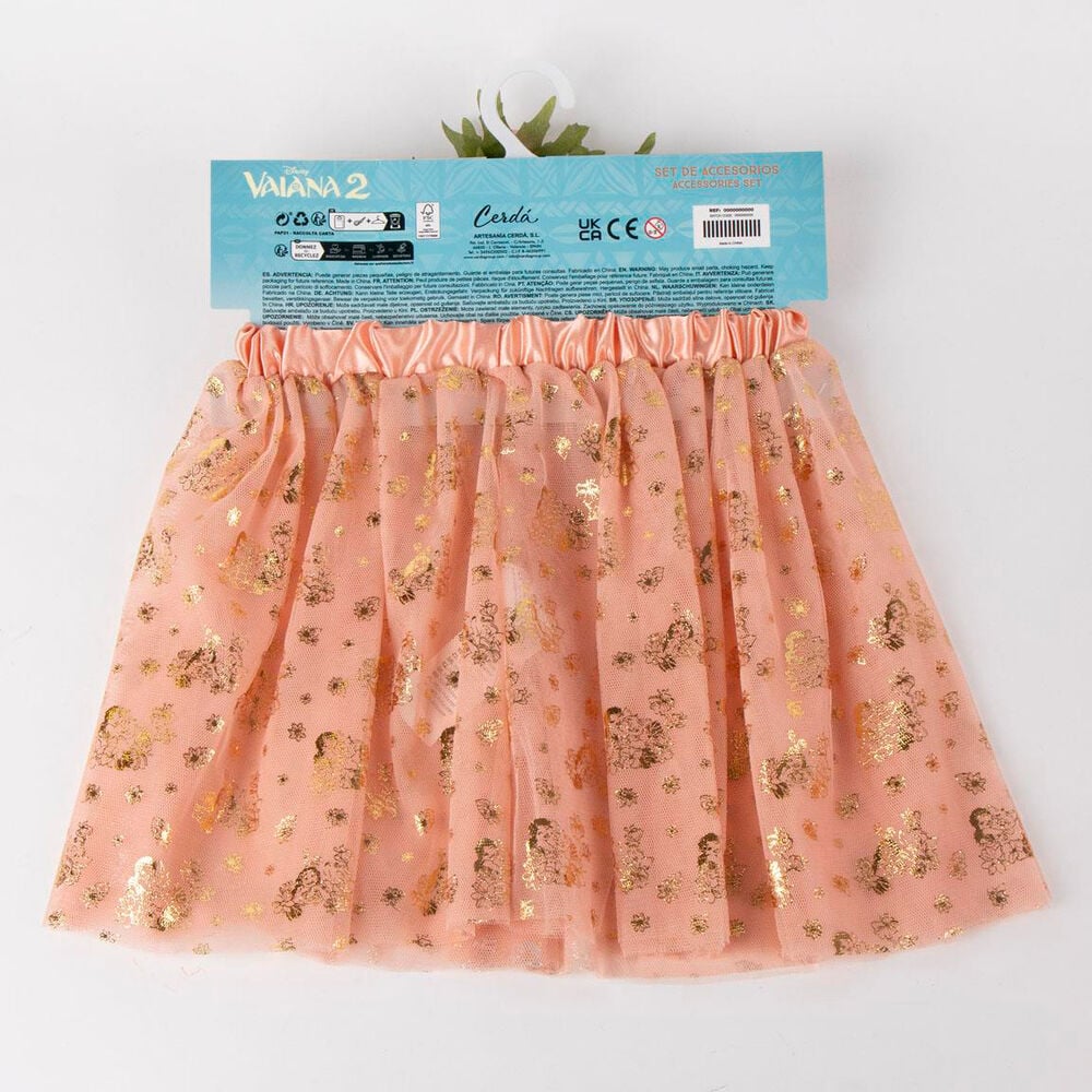 Set diadema + tutu Vaiana Moana Disney - imagen 3