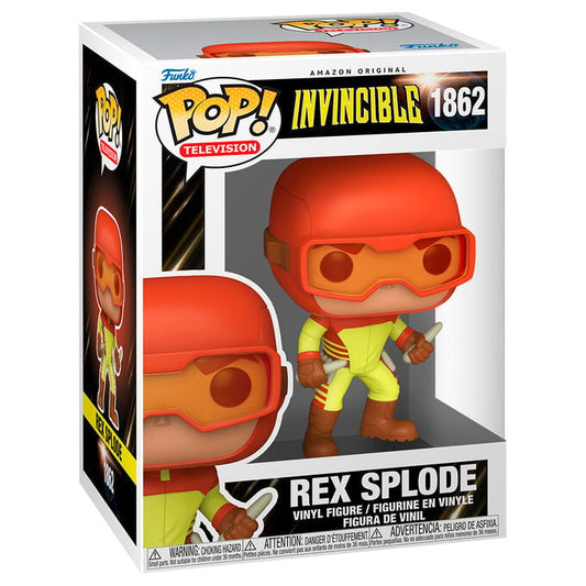 Figura POP Invincible Rex Splode 5 + 1 Chase - imagen 2