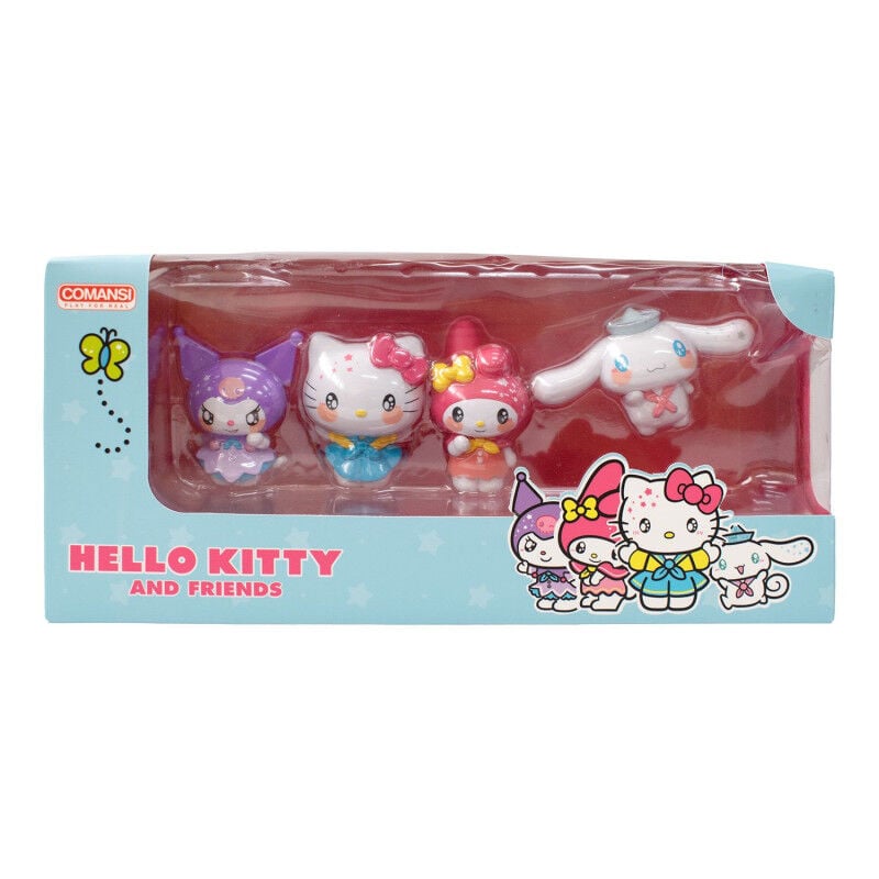 Blister 4 figuras Hello Kitty Friends - imagen 3