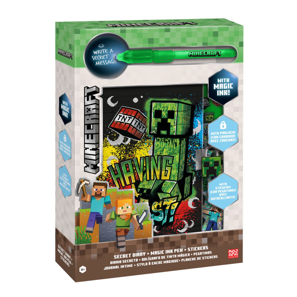 Diario + boligrafo magico Minecraft - imagen 2