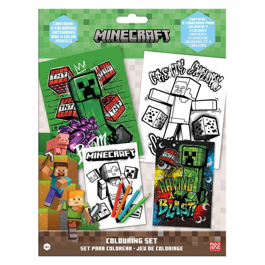 Set colorear Minecraft - imagen 2