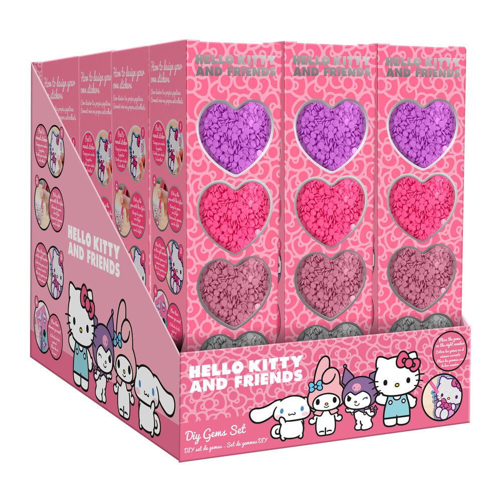 Crea tus pegatinas con gemas Hello Kitty and Friends - imagen 3