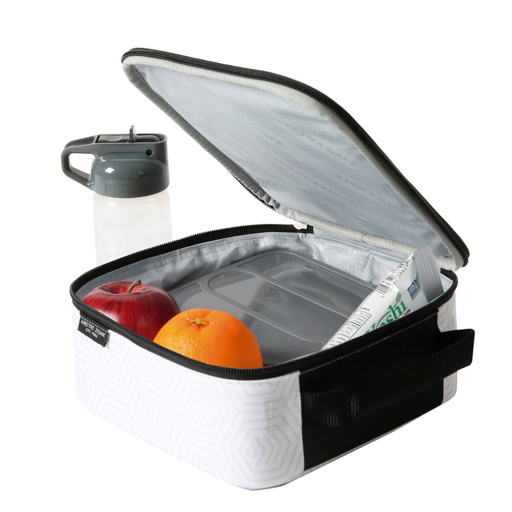 Bolsa porta alimentos termica + tupper + botella Real Madrid - imagen 4