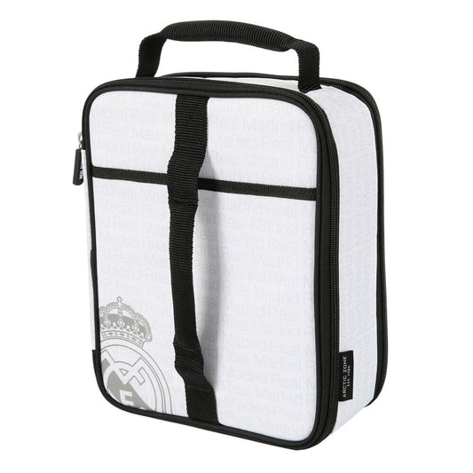 Bolsa porta alimentos termica + tupper Real Madrid