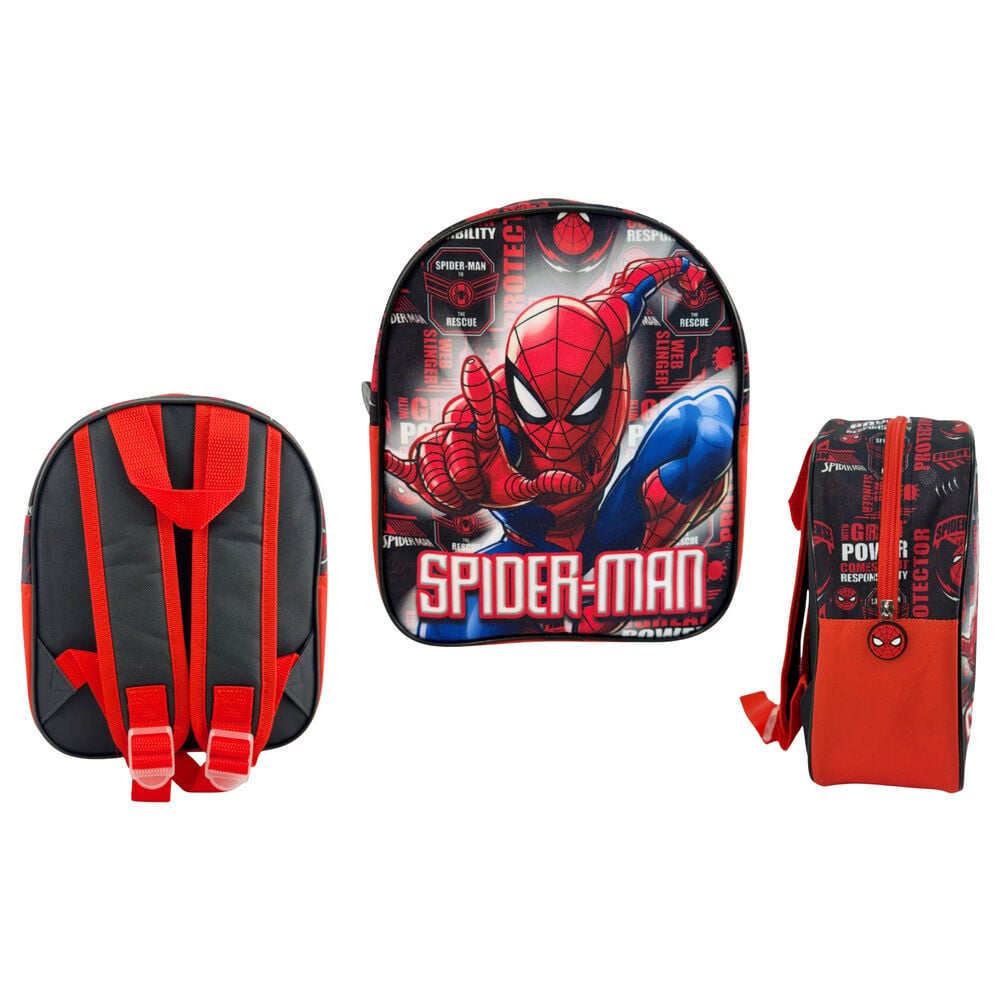 Mochila Hero Spiderman Marvel 26cm - imagen 4