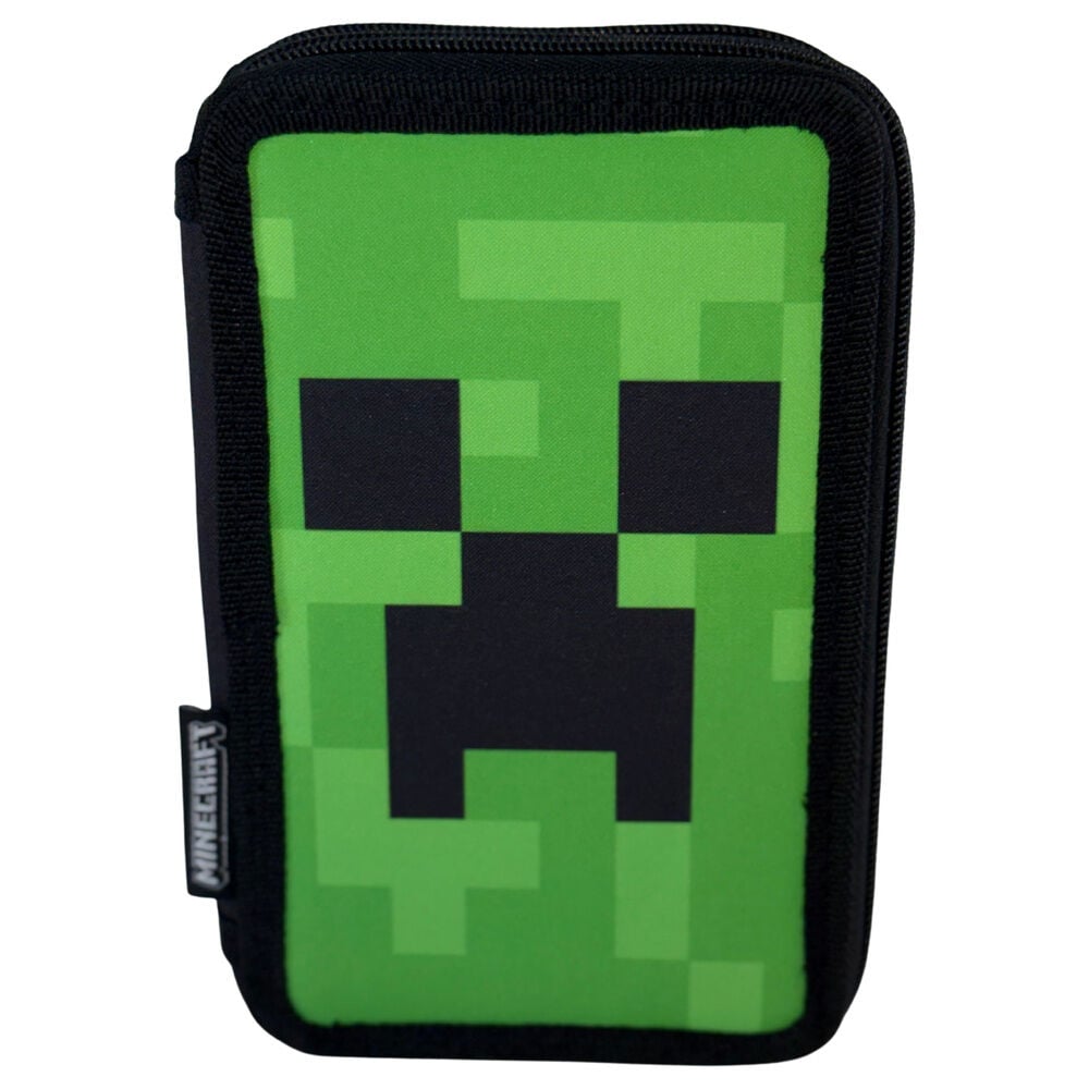 Bolsa cremallera Face Minecraft triple - imagen 2