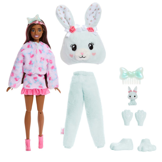 Muñeca Conejito Menta Cutie Reveal Lazos Dulces Barbie