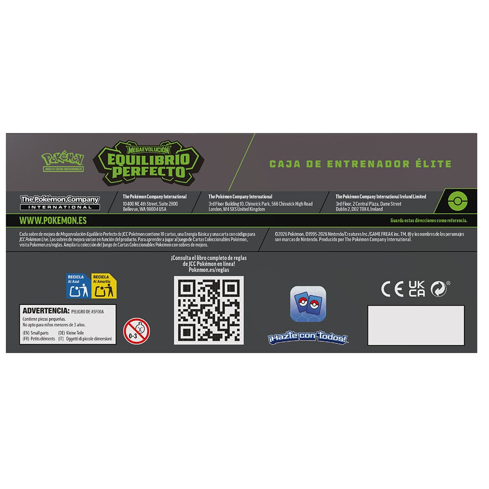 Estuche cartas Entrenador Elite Equilibrio Perfecto Pokemon español - imagen 3
