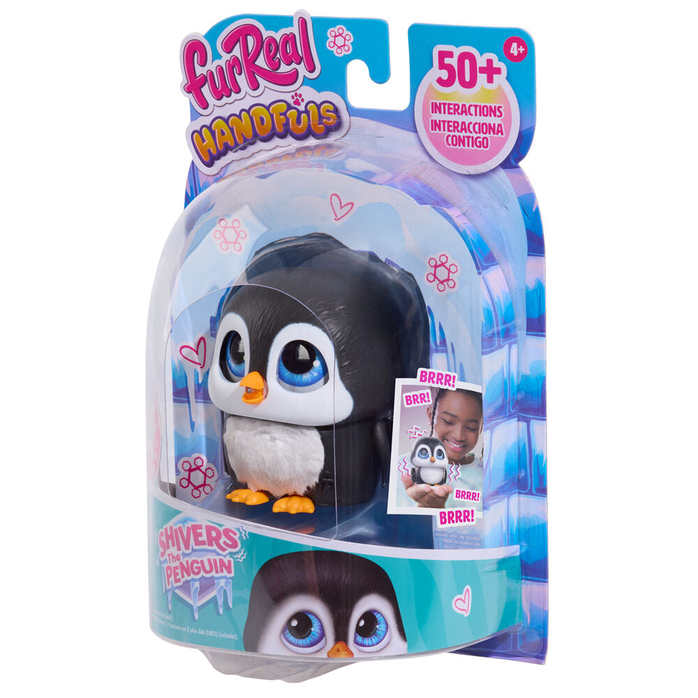 Muñeco interactivo Penguin FurReal Handfuls