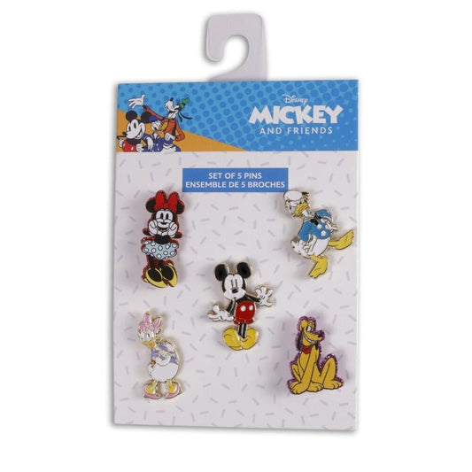 Set 5 pins Mickey & Friends Disney - imagen 2