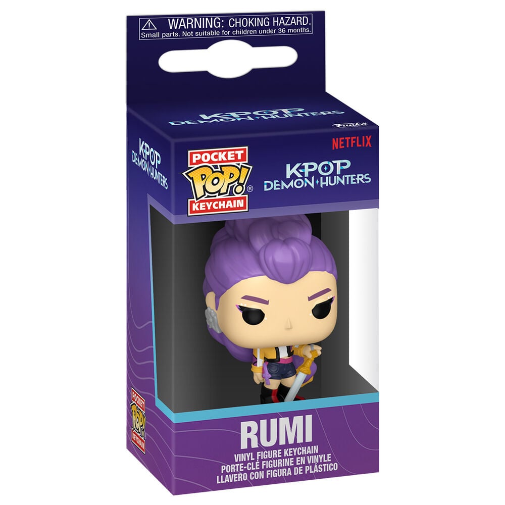Llavero Pocket POP KPop Demon Hunters Rumi