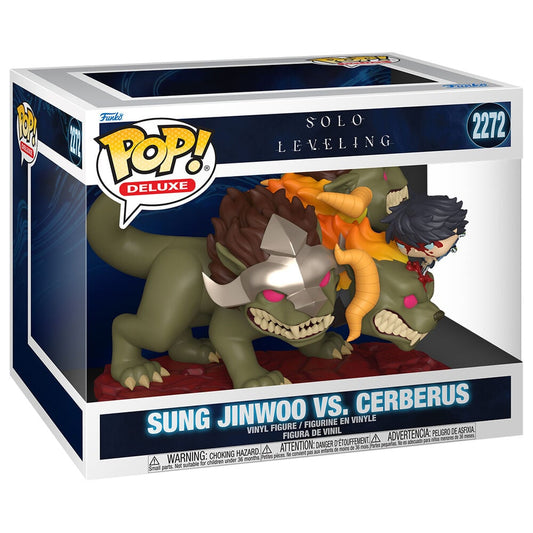 Figura POP Deluxe Solo Leveling Sung Jinwoo vs. Cerberus - imagen 2