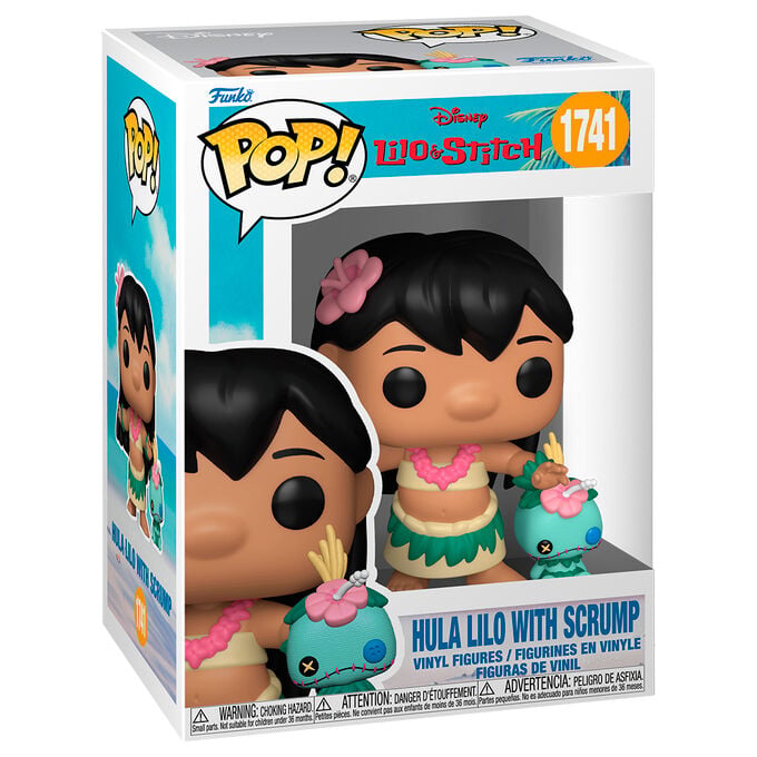 Figura POP Disney Lilo & Stitch Hula Lilo with Scrump - imagen 2
