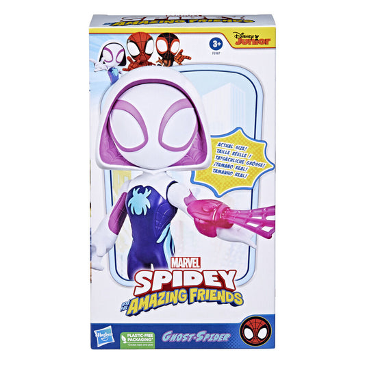 Figura Ghost Spider Spidey y Su Superequipo Marvel 22,5cm