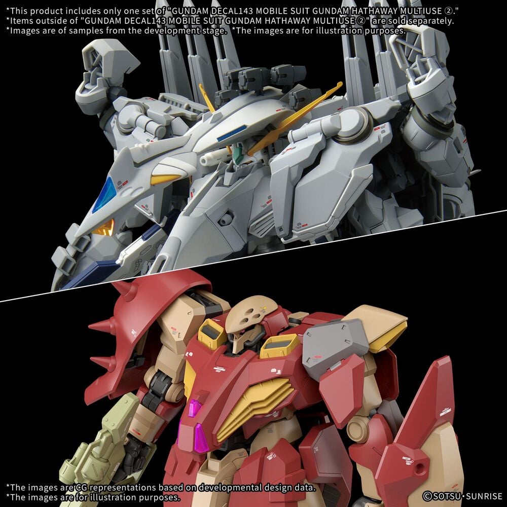 Pegatinas Gundam Decal143 Mobile Suit - imagen 2