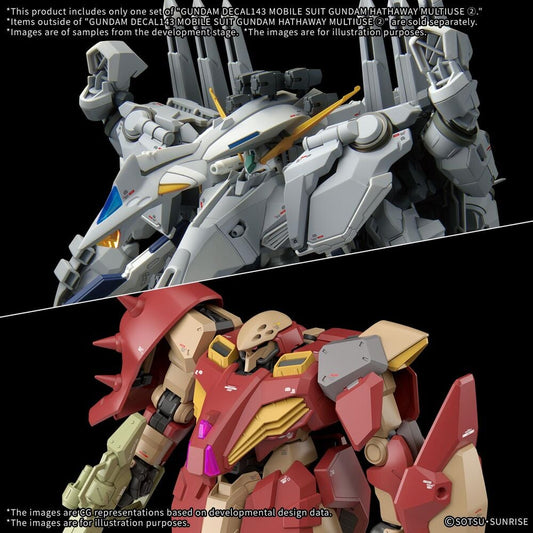 Pegatinas Gundam Decal143 Mobile Suit - imagen 2
