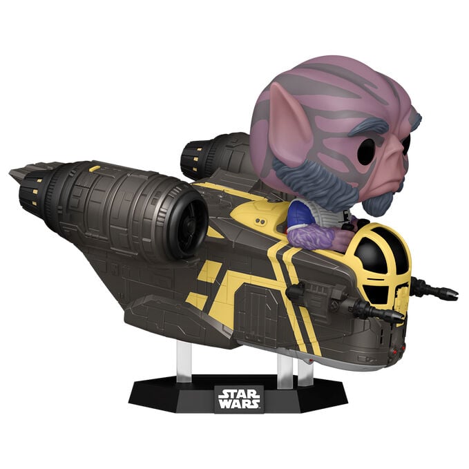Figura POP Rides Deluxe Star Wars Mandalorian & Grogu Zeb Orrelios in the - imagen 2