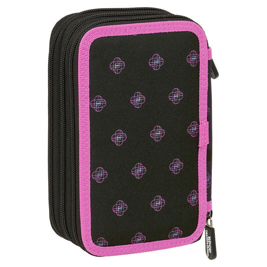Plumier Negra Kpop Demon Hunters triple 37 pzs - imagen 2