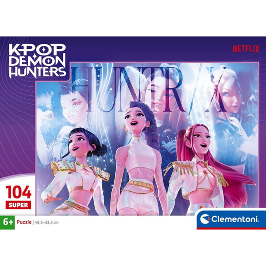 Puzzle 1 Super Kpop Demon Hunters 104pzs - imagen 2