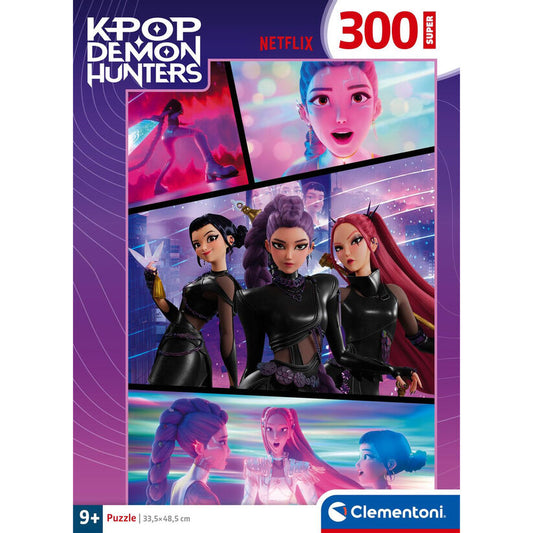 Puzzle Super Kpop Demon Hunters 300pzs