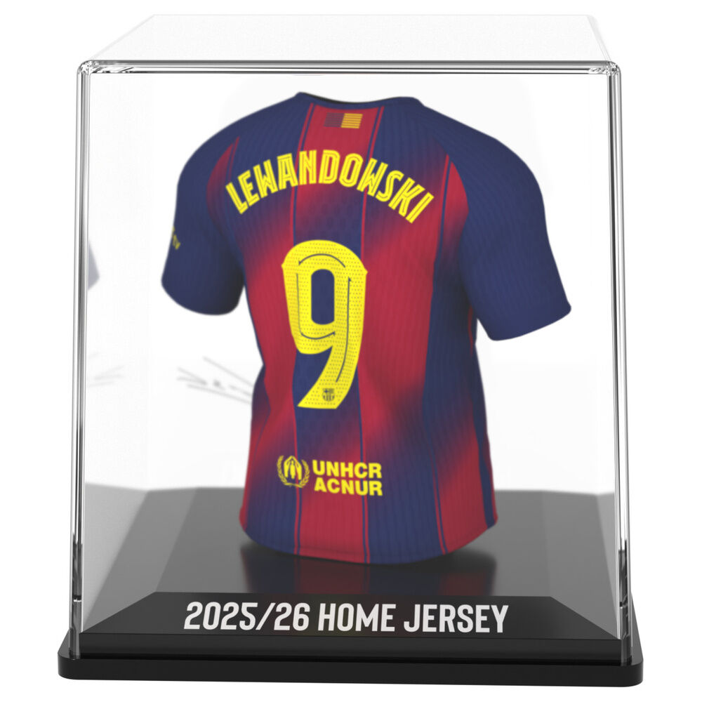 Figura Mini Camiseta Lewandowski FC Barcelona