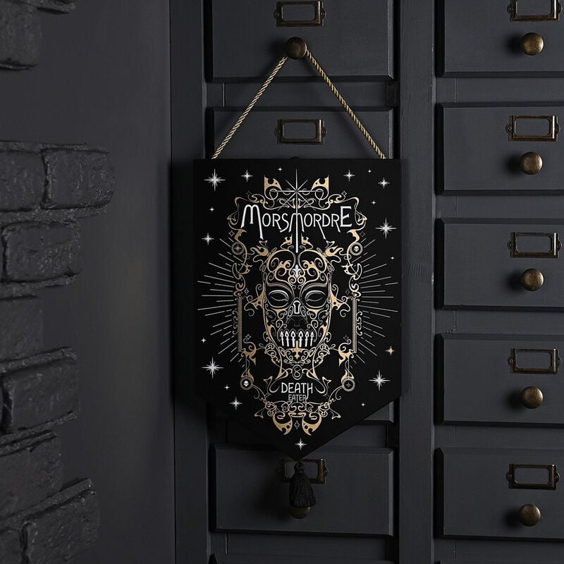 Colgante pared brilla oscuridad Morsmorde Death Eater Harry Potter