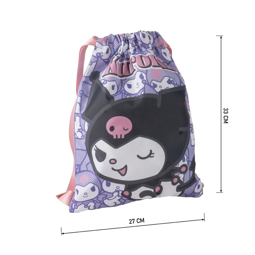 Saco Kuromi Hello Kitty 33cm - imagen 6