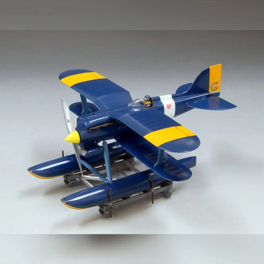 Maqueta Model Kit Curtiss R3C-0 Seaplane + Donald Curtis Porco Rosso