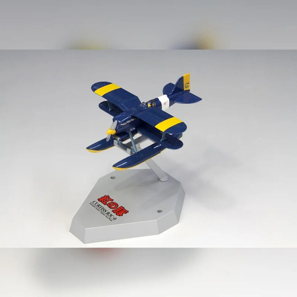 Maqueta Model Kit Curtiss R3C-0 Seaplane Porco Rosso - imagen 4