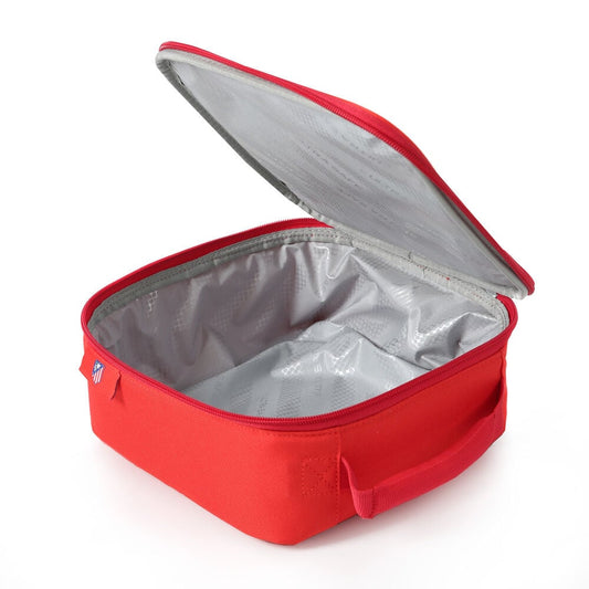 Bolsa porta alimentos termica + botella + tupper Atletico de Madrid