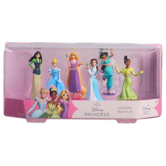 Blister 6 figuras Princesas Disney