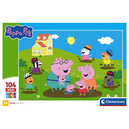 Puzzle maxi Peppa Pig 104pzs - imagen 2