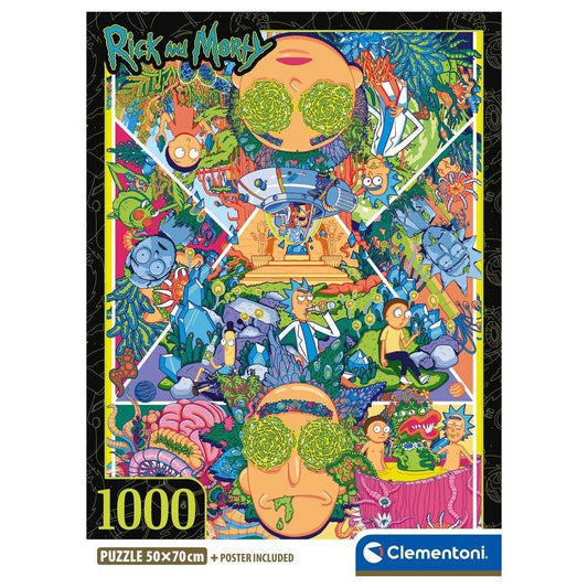 Puzzle Rick and Morty 2 1000pzs - imagen 2