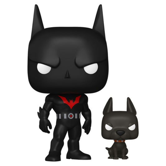 Figura POP DC Comics Batman Beyond Batman Terry McGinnis with Ace - imagen 2