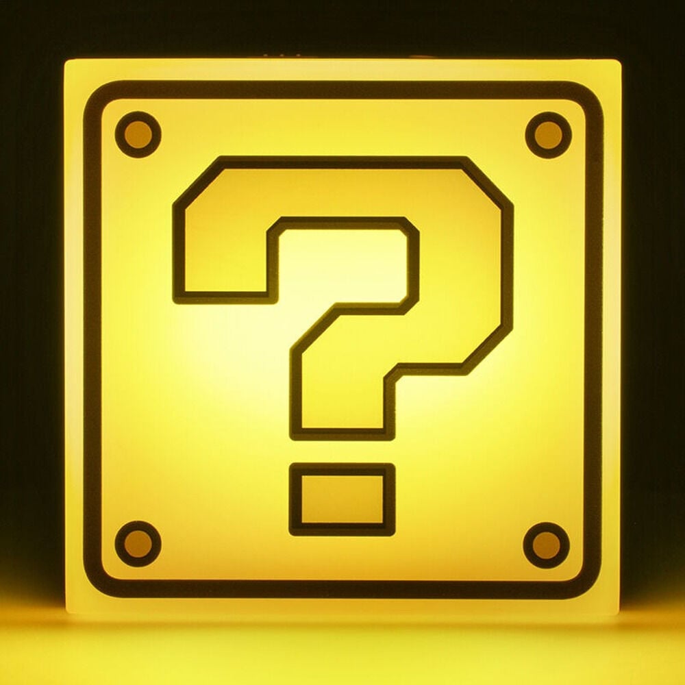 Lampara Question Block Super Mario - imagen 4