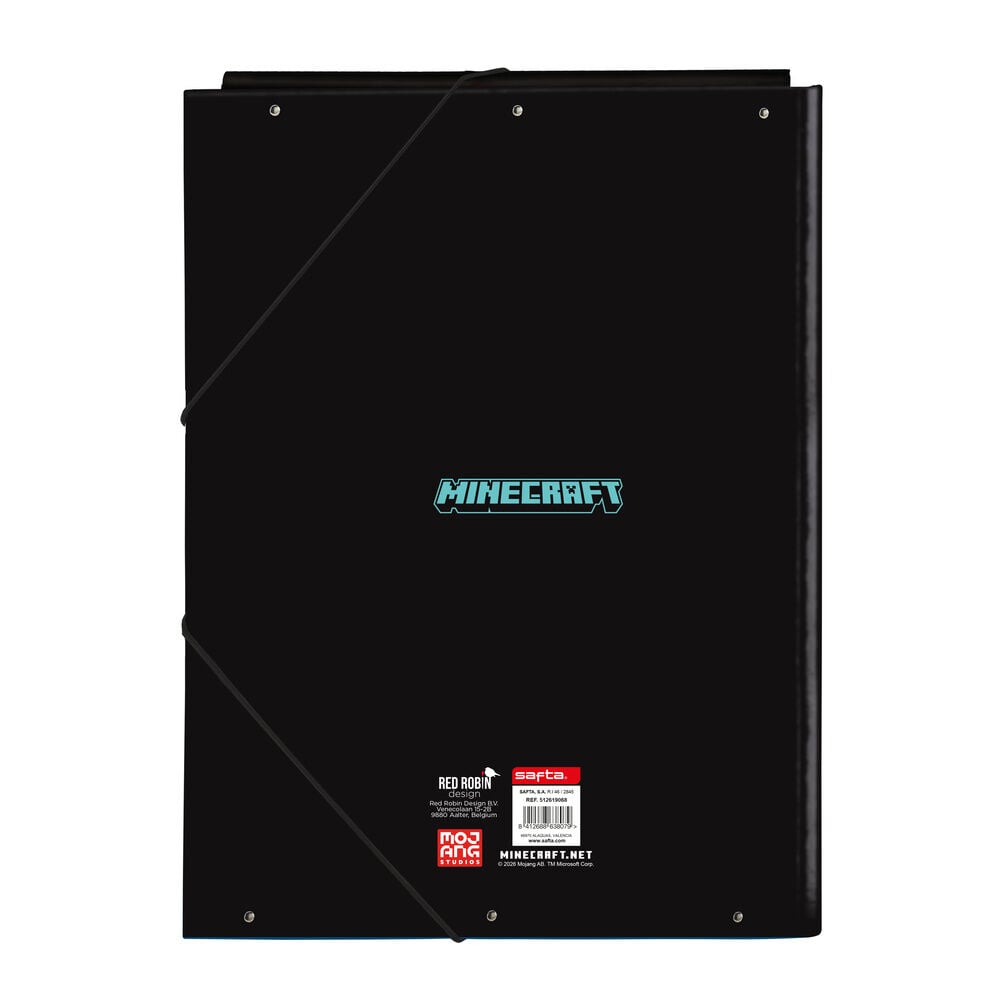 Carpeta A4 solapas Screen Minecraft