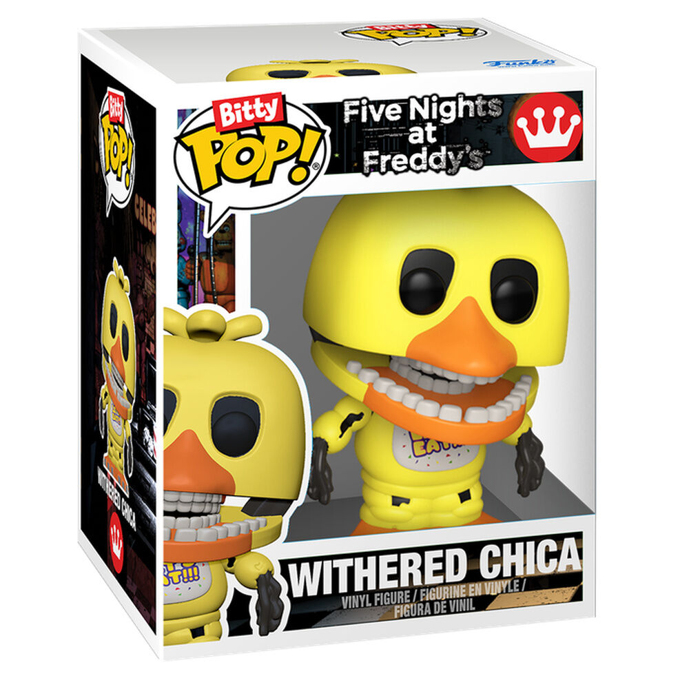 Blister 4 figuras Bitty POP Five Nights at Freddys