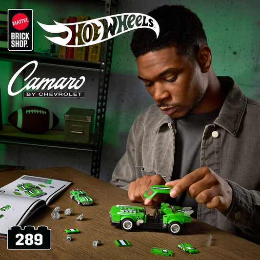 Set Construccion Speed 68 Custom Camaro Hot Wheels