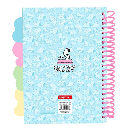 Cuaderno A5 Snoopy