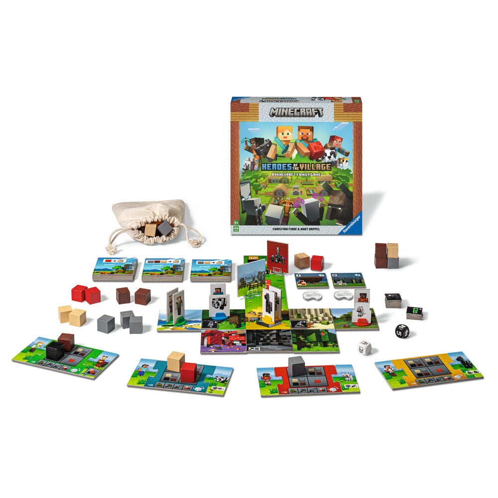 Juego de mesa Heroes of the Village Minecraft - imagen 2