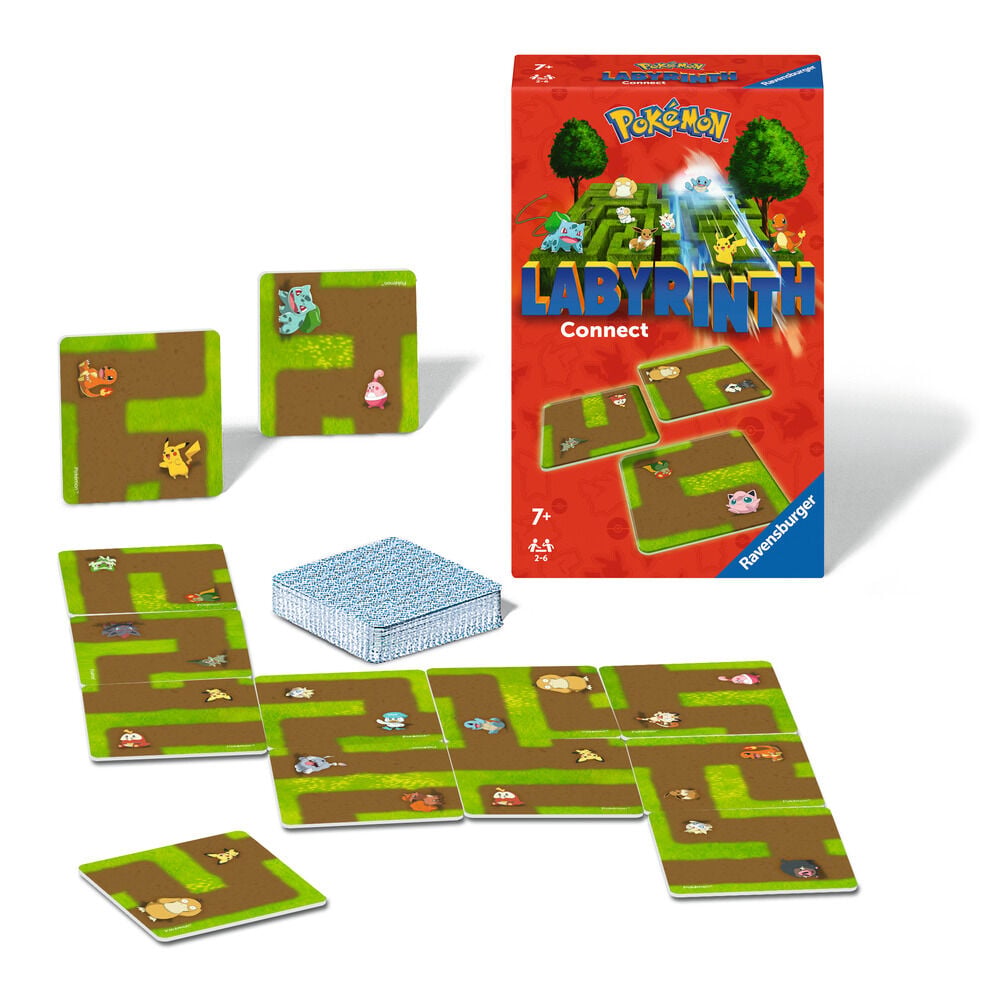 Juego de mesa Laberinto Connect Pokemon - imagen 2