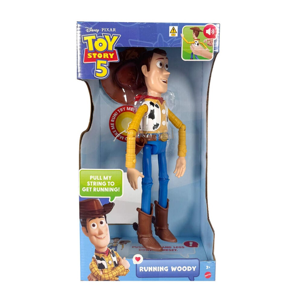 Figura Deluxe Woody Toy Story 5 Disney Pixar 30cm español - imagen 6