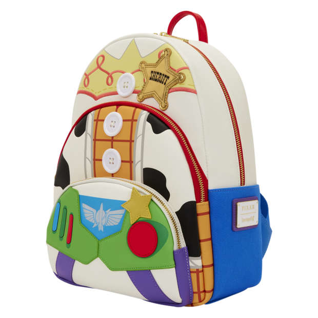 Mochila Jessie, Woody & Buzz Lightyear Toy Story 5 Disney Pixar Loungefly 31cm