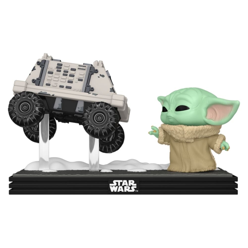 Figura POP Moments Star Wars: The Mandalorian & Grogu - Grogu with Polar Mouse - imagen 2