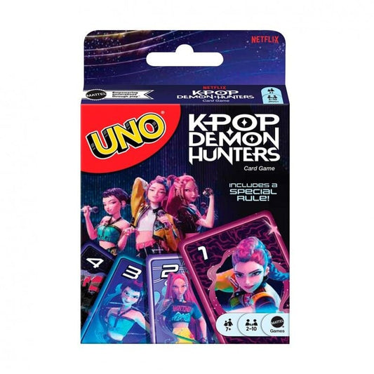 Juego cartas UNO K-Pop Demon Hunters - imagen 2