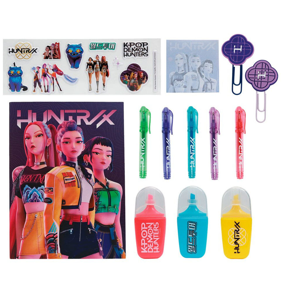 Set papeleria KPop Demon Hunters