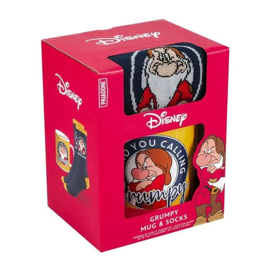 Set taza y calcetines Gruñon Blancanieves y los siete enanitos - imagen 2